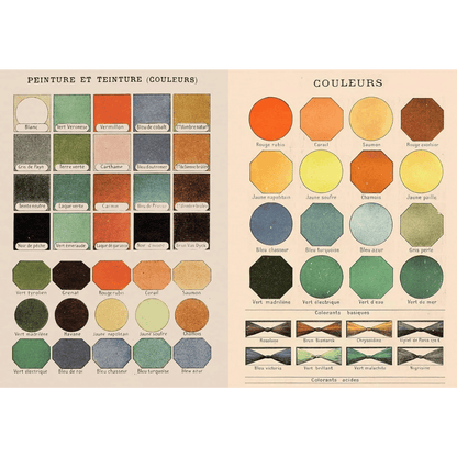 Vintage Colour Palettes