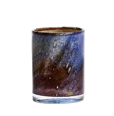 Mundblæst Glas - Night Life