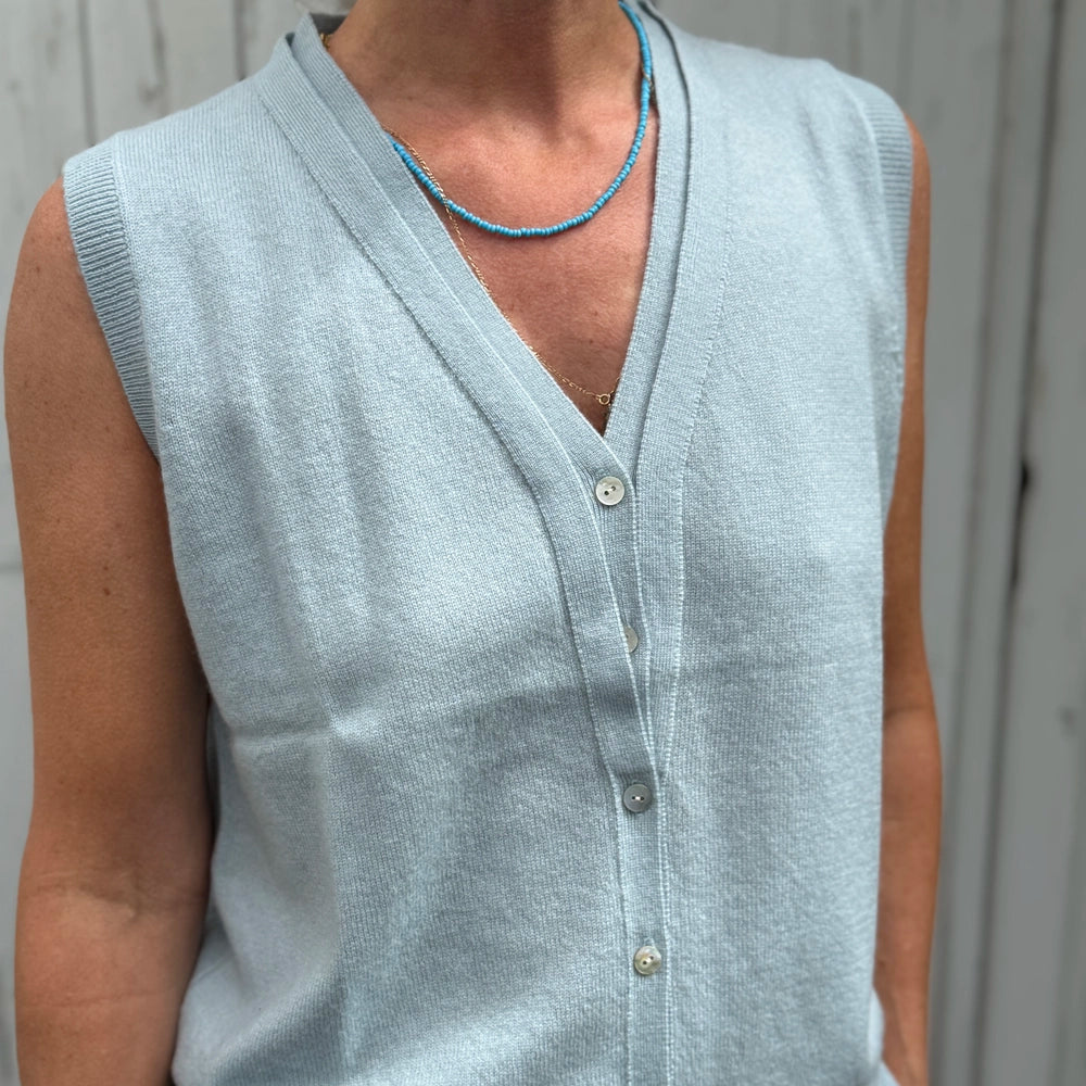 Vest - Lys Blå