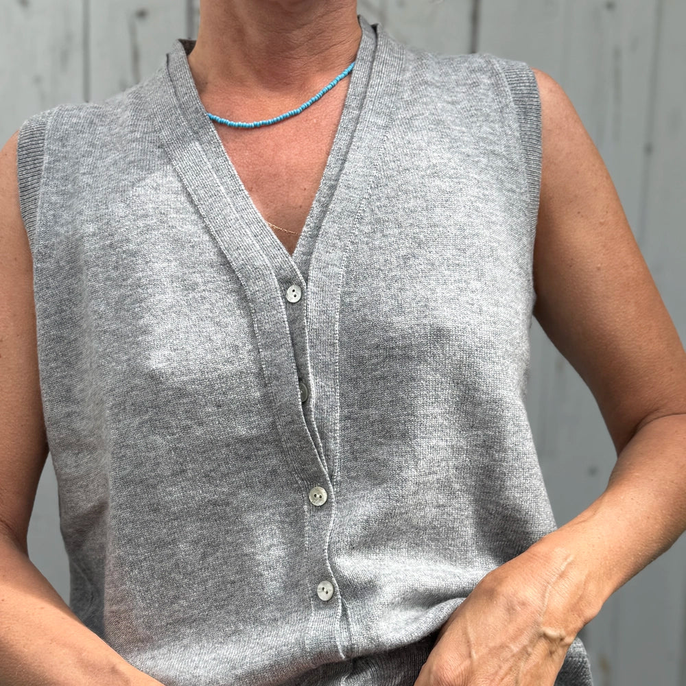 Vest - Lys Grå