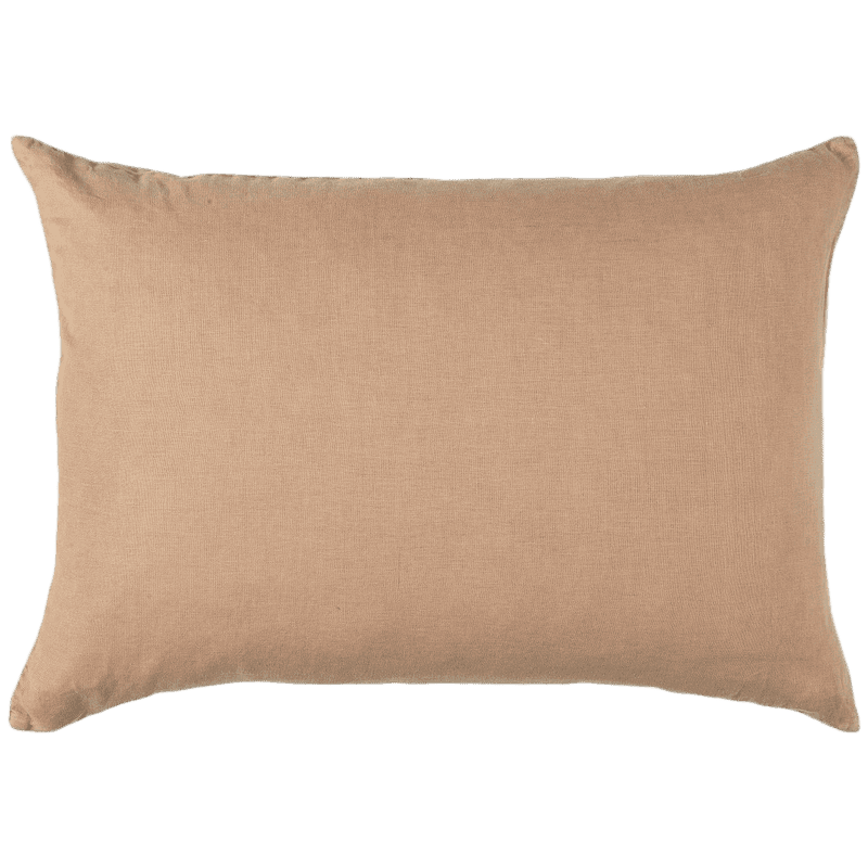 Hør Pude - Burned Rose (78)