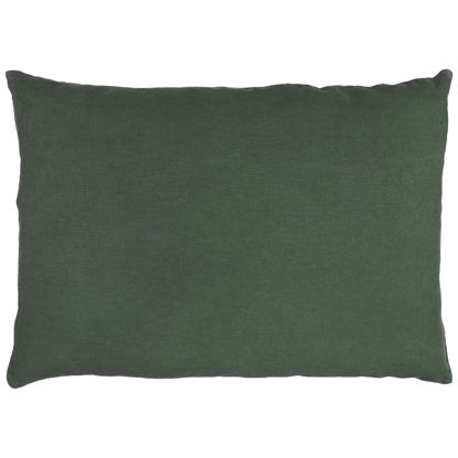 Hør Pude - Myrtle Green (90)