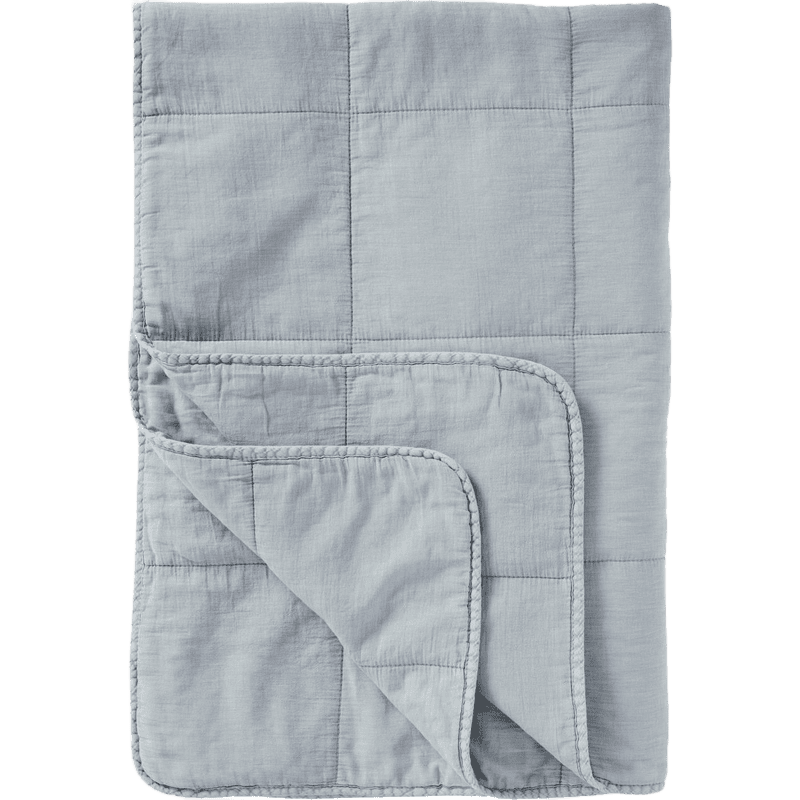 Quilt Tæppe - Bomuld - Cornflower (09)