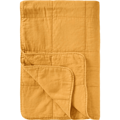 Quilt Tæppe - Bomuld - Harvest Yellow (91)