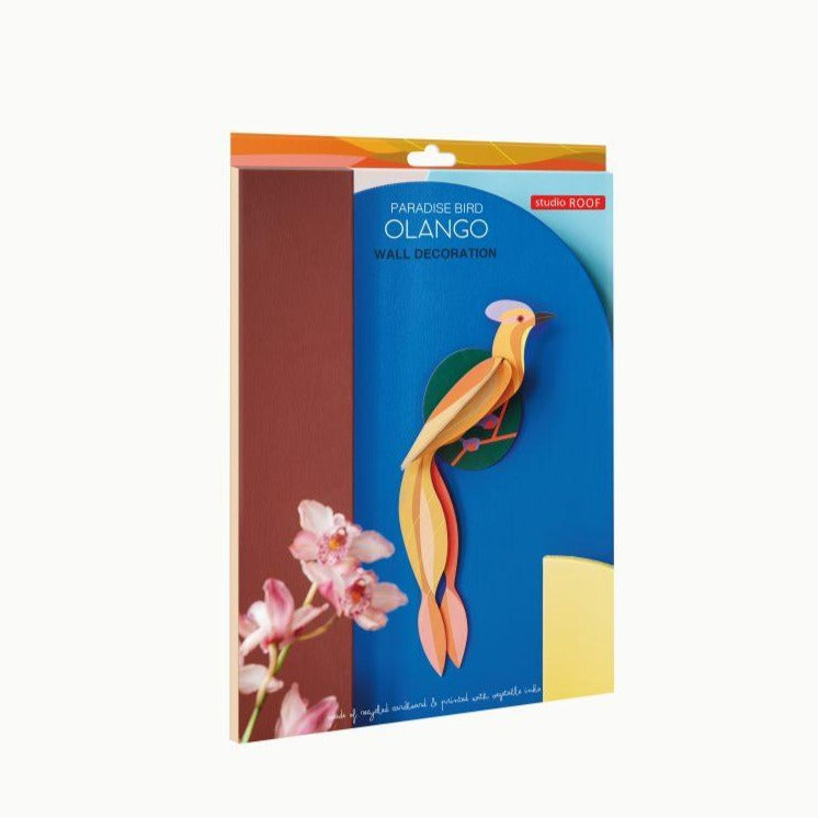 Vægdekoration - Paradise Bird, Olango