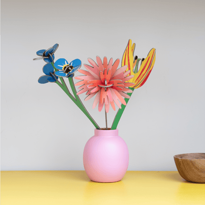 Orange Dahlia papblomst fra Studio Roof i varme orange nuancer