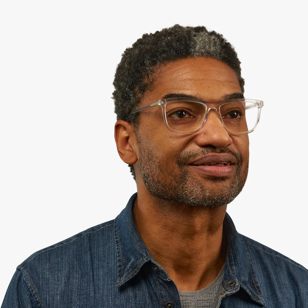 Oslo Læsebrille - Crystal White