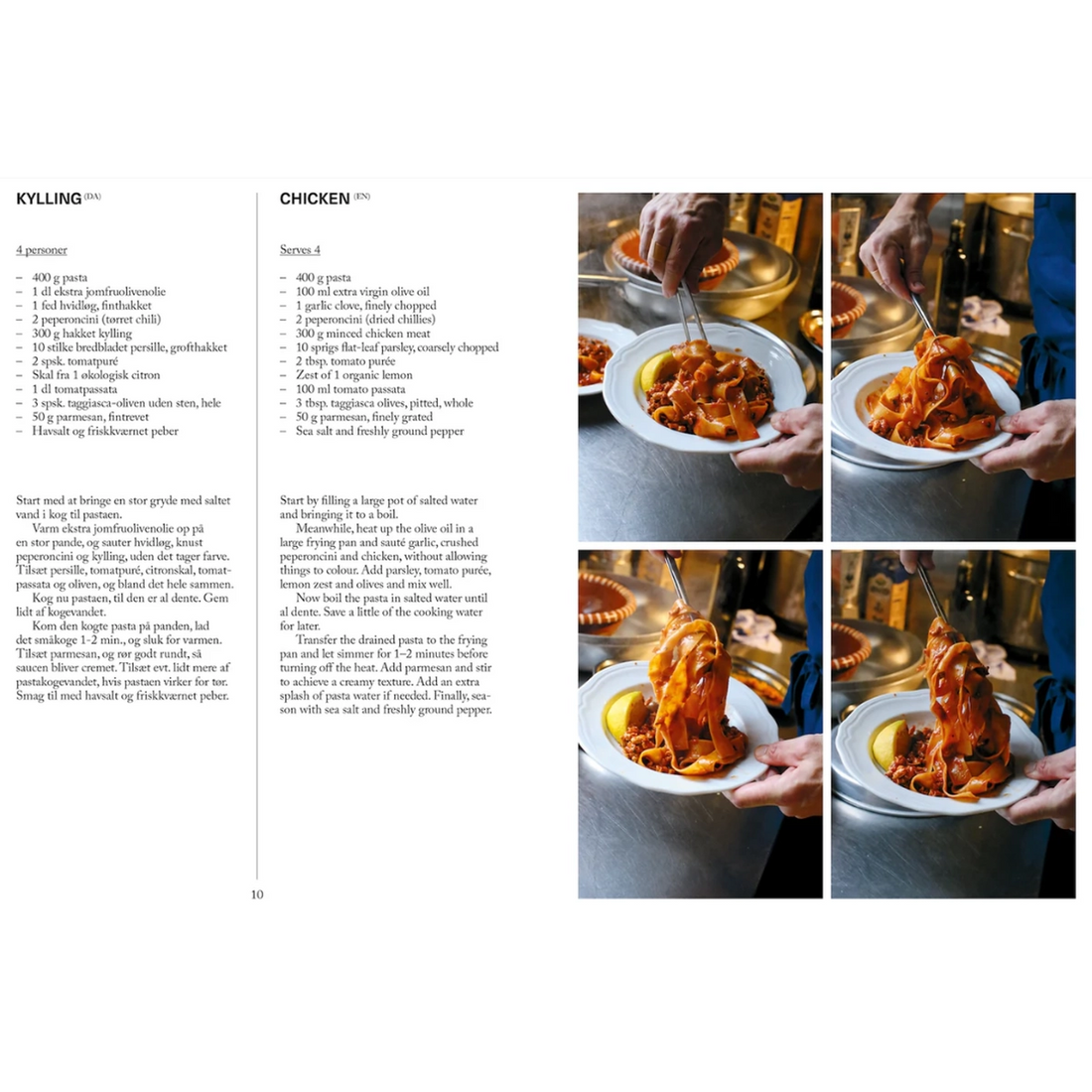 Easy Pasta bog fra New Mags lavet af Osteria 16