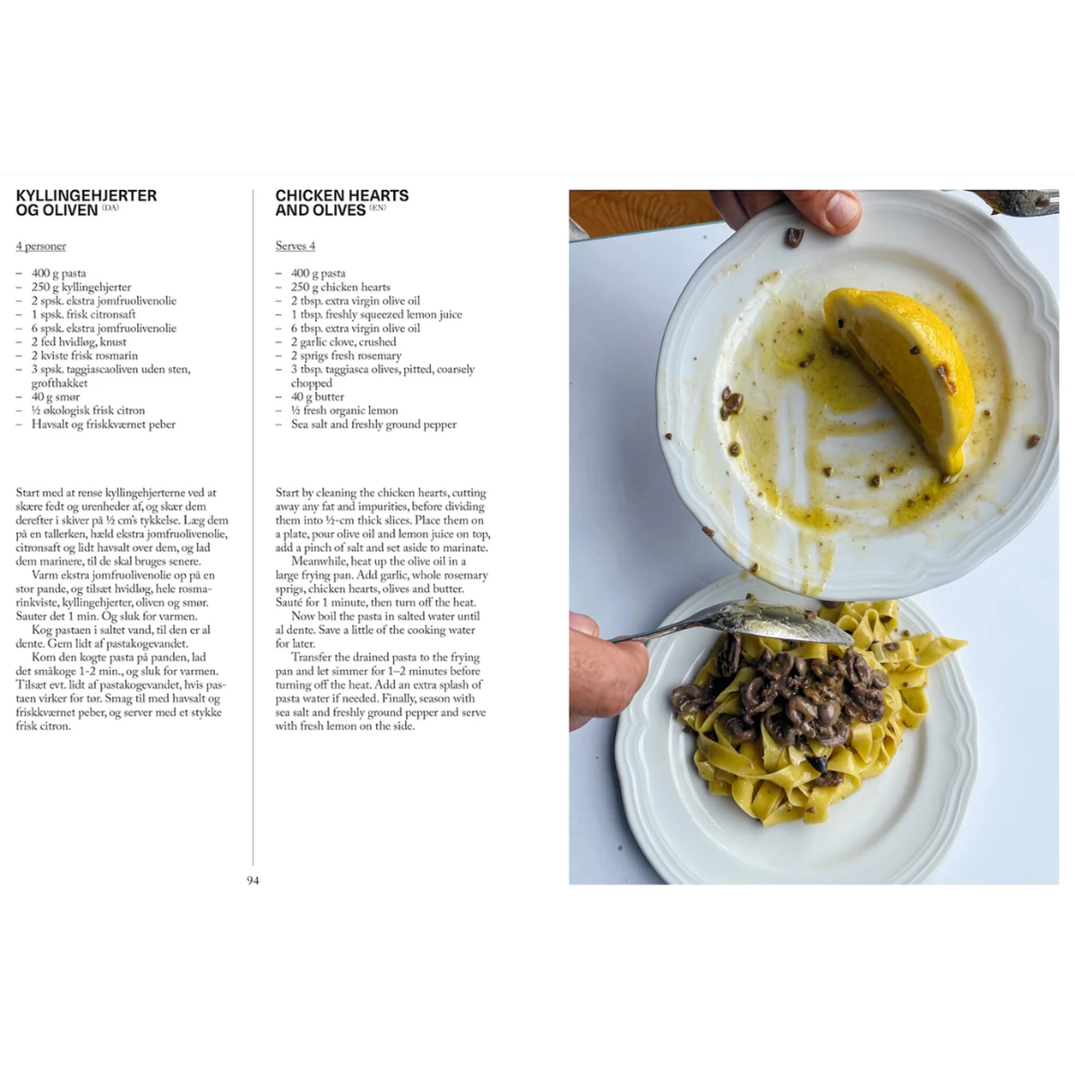 Easy Pasta bog fra New Mags lavet af Osteria 16