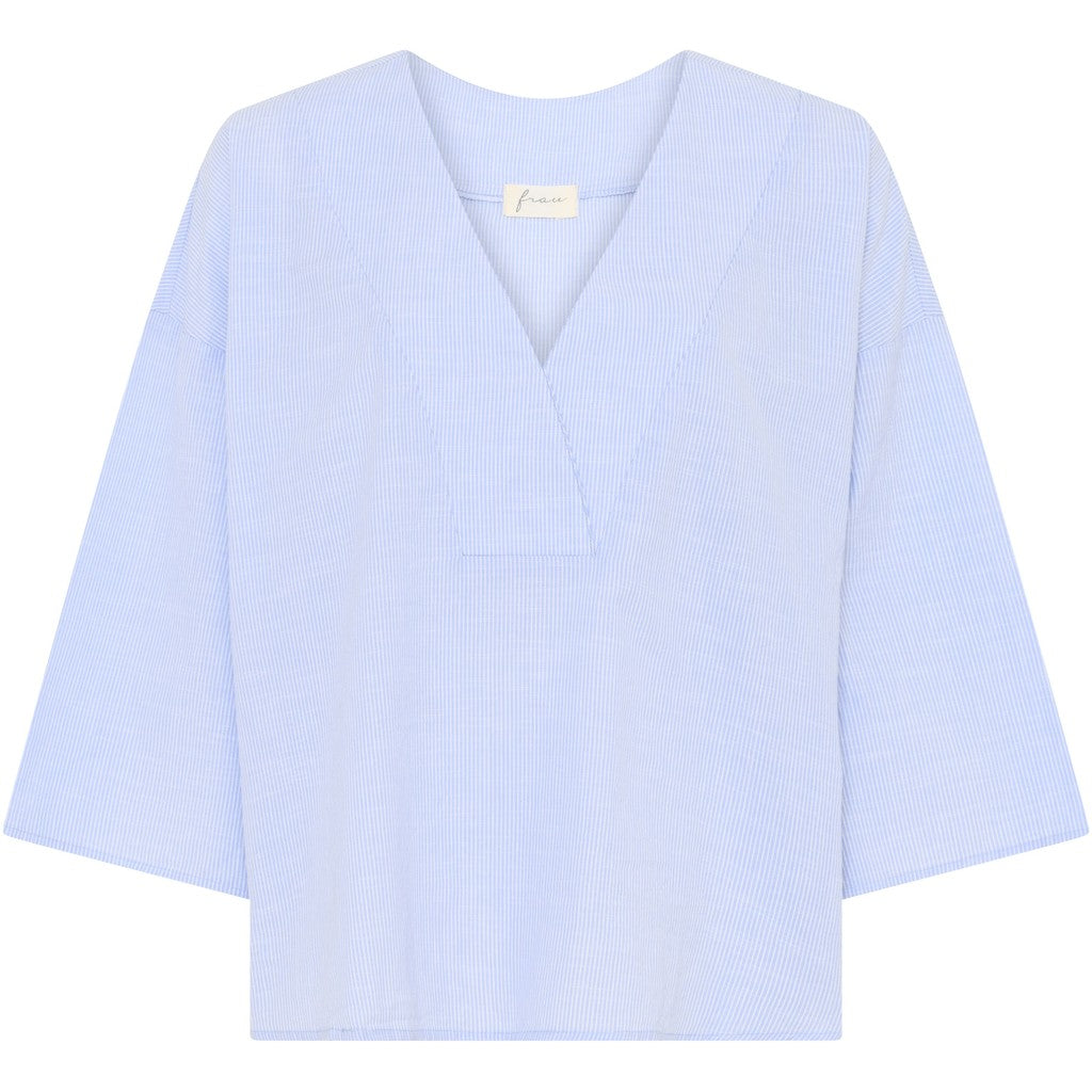 Palma Top - Øko Bomuld - Baby Lavender Stripe