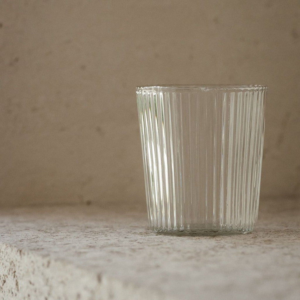 Glas fra Paveau Glasware i 'White Haven', som er helt klar glas