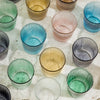 Vandglas fra Paveau Glassware. Her i farven 'cable', som er en rust farve