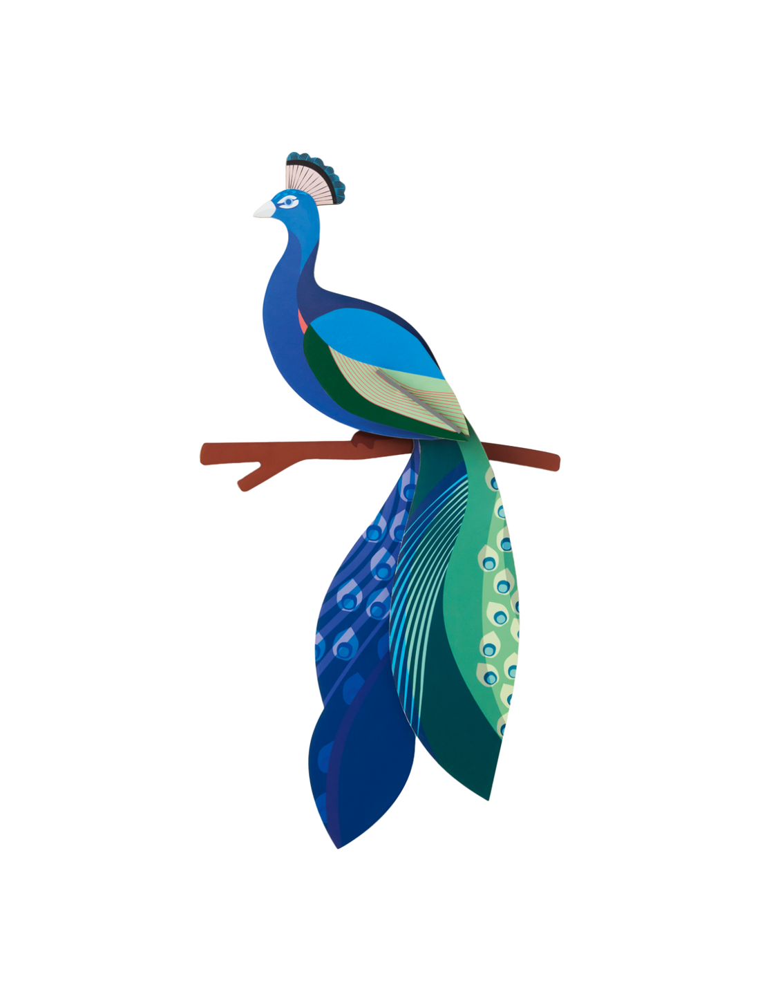 Vægdekoration - Peacock