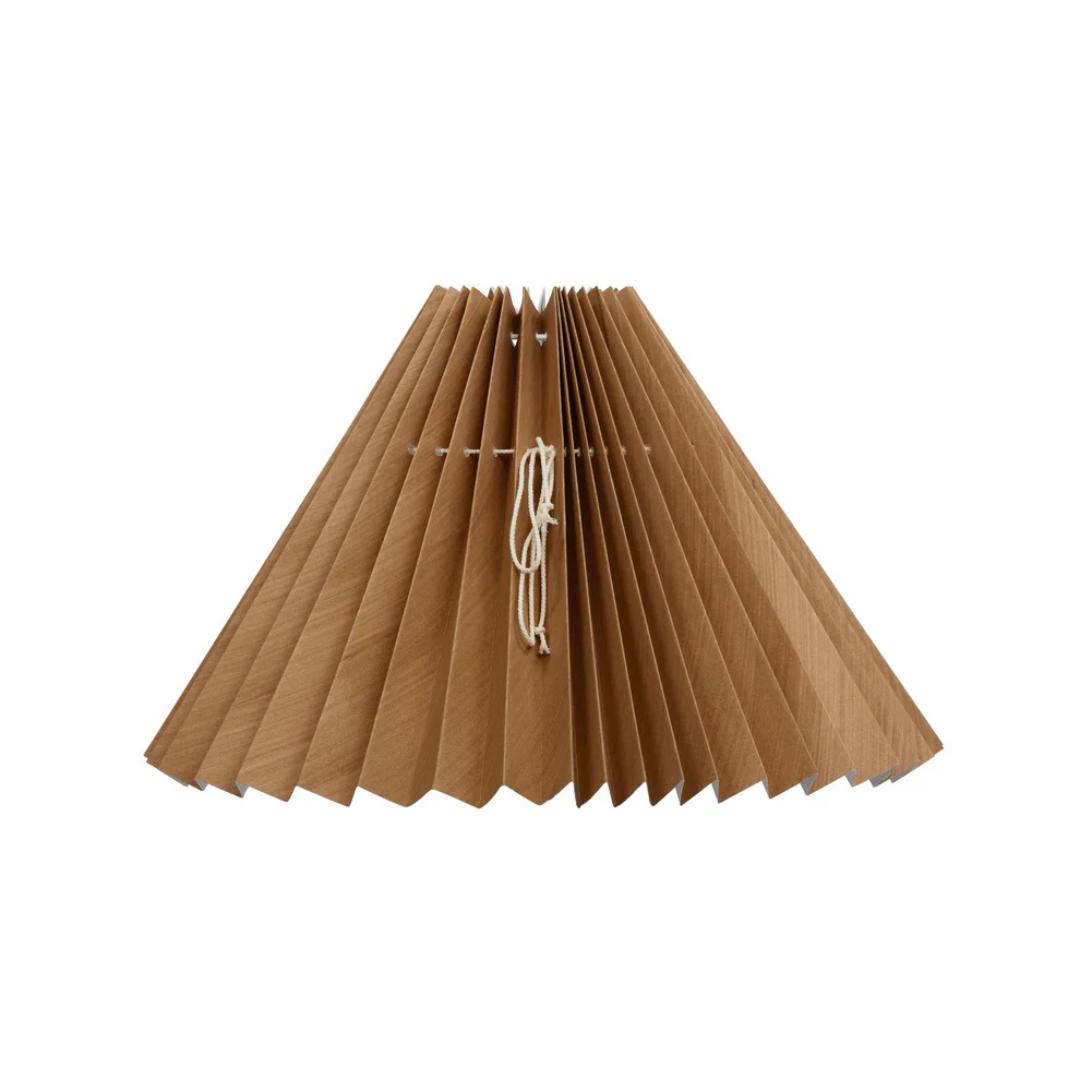 Lampeskærm (26 cm) - Brun