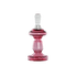 Petro 3 er en klassisk mundblæst glaslampe. Denne er i farven lyserød transparent, som er i gennemsigtig glas, som er farvet lyserød