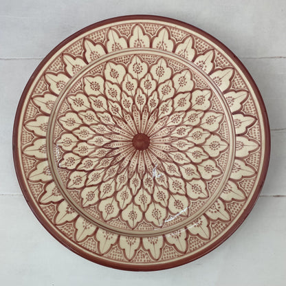 Marokkansk Keramikfad - Poppy