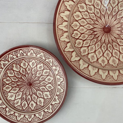 Marokkansk Keramikfad - Poppy