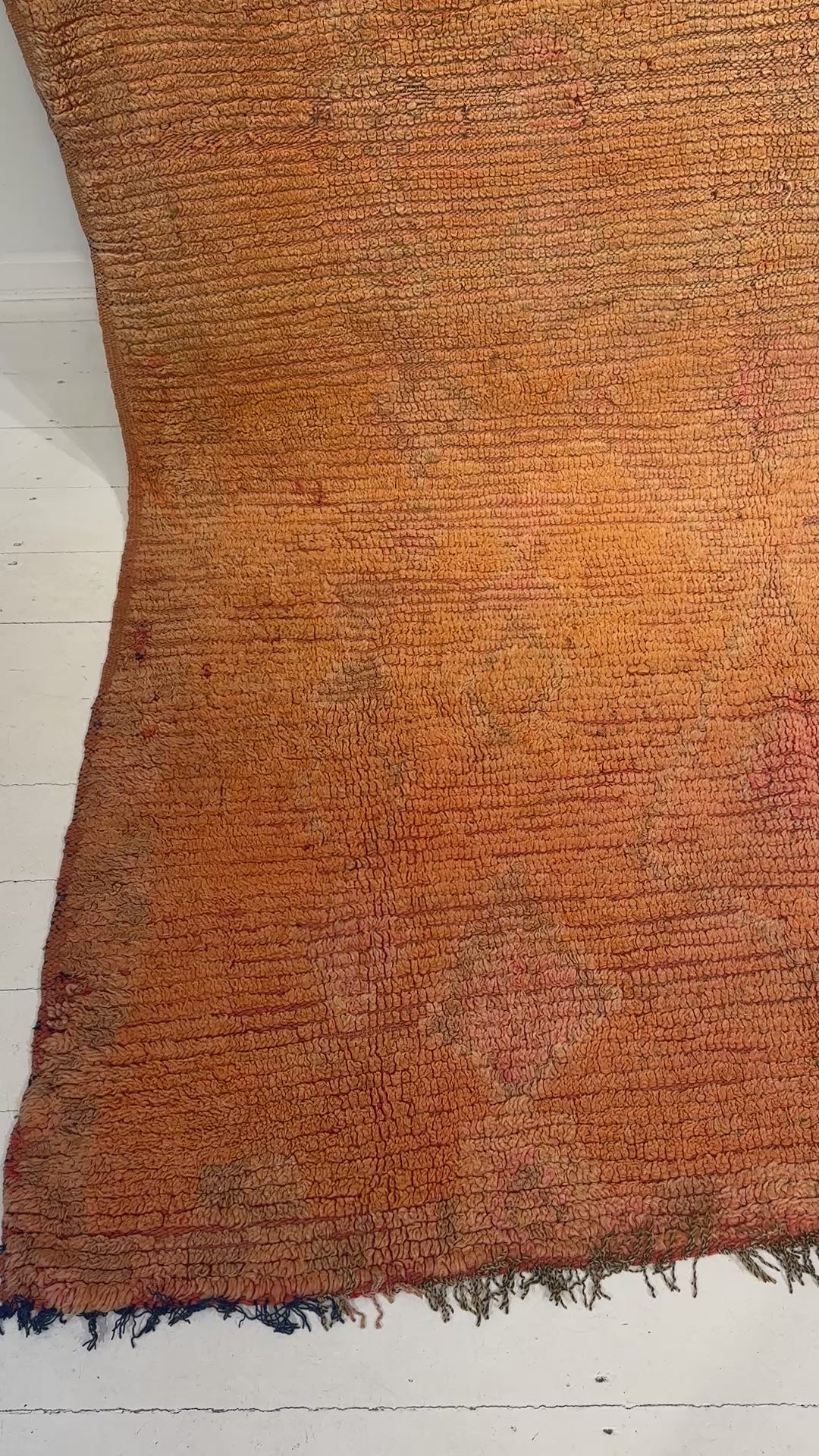 Vintage Marokkansk Gulvtæppe - 