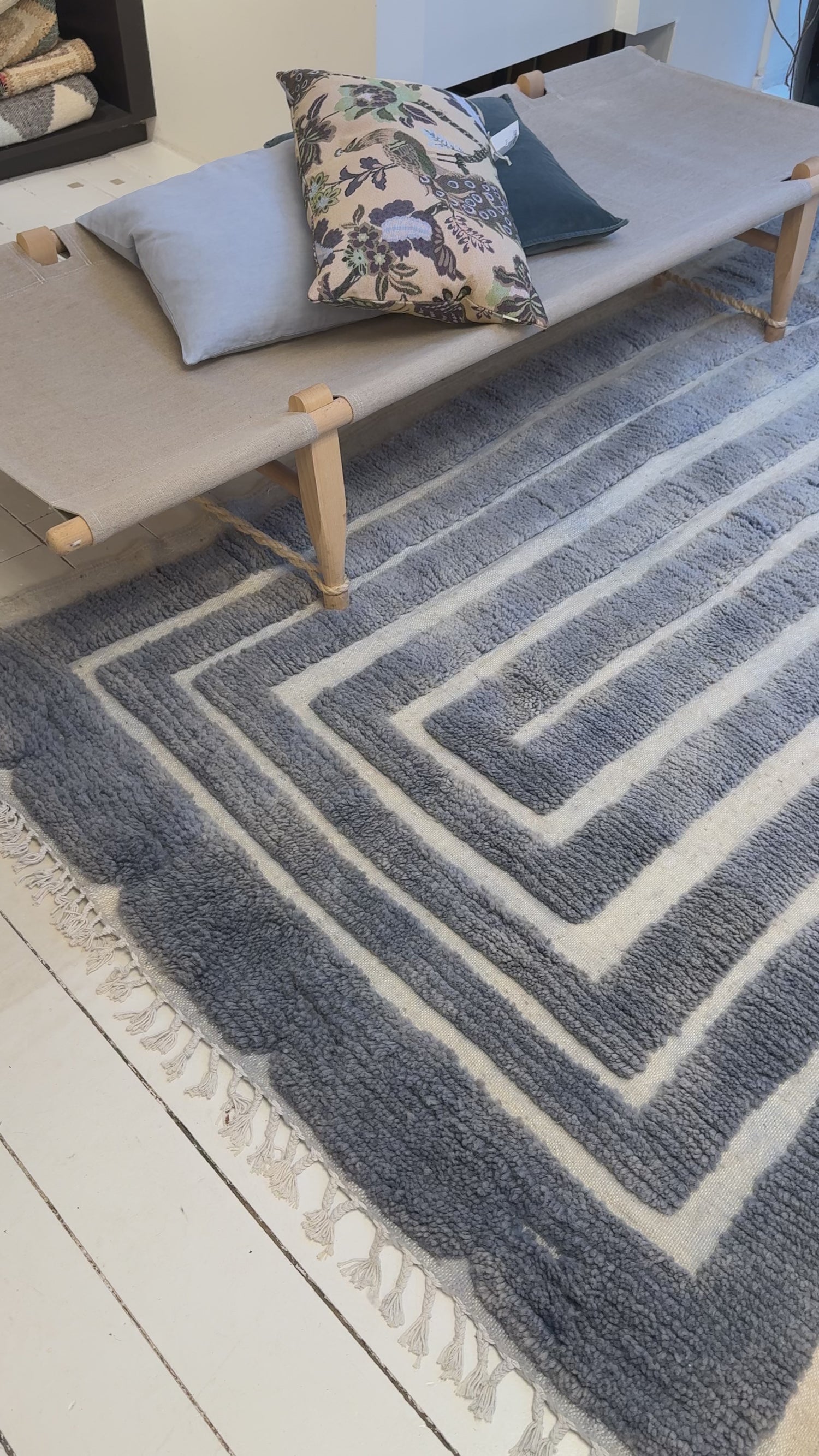 Marokkansk Gulvtæppe - 