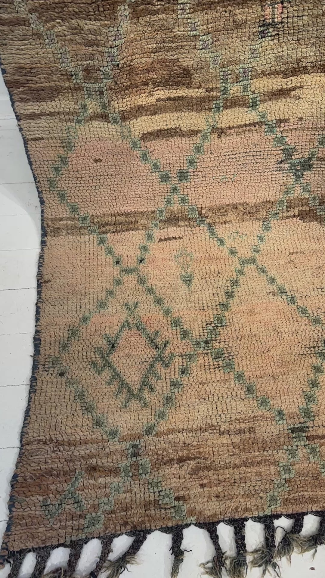 Marokkansk Gulvtæppe - 