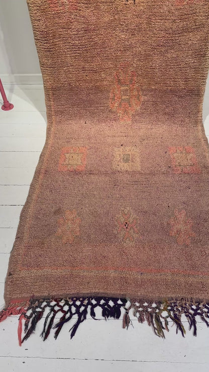 Vintage Marokkansk Gulvtæppe - 