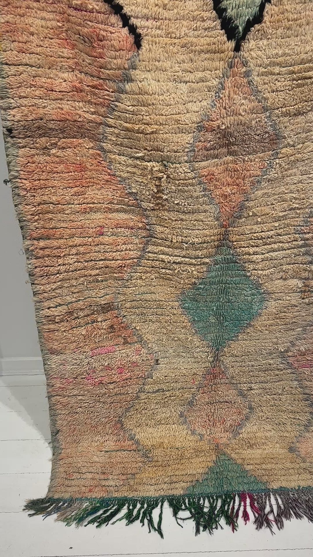 Vintage Marokkansk Gulvtæppe - 