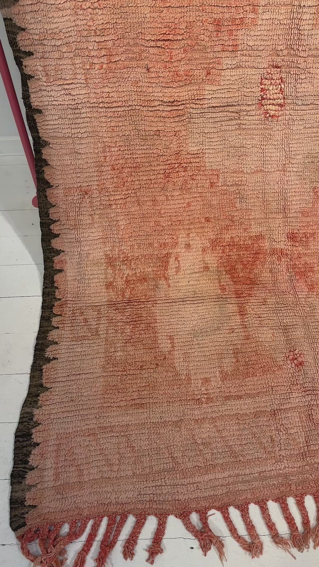 Vintage Marokkansk Gulvtæppe - 