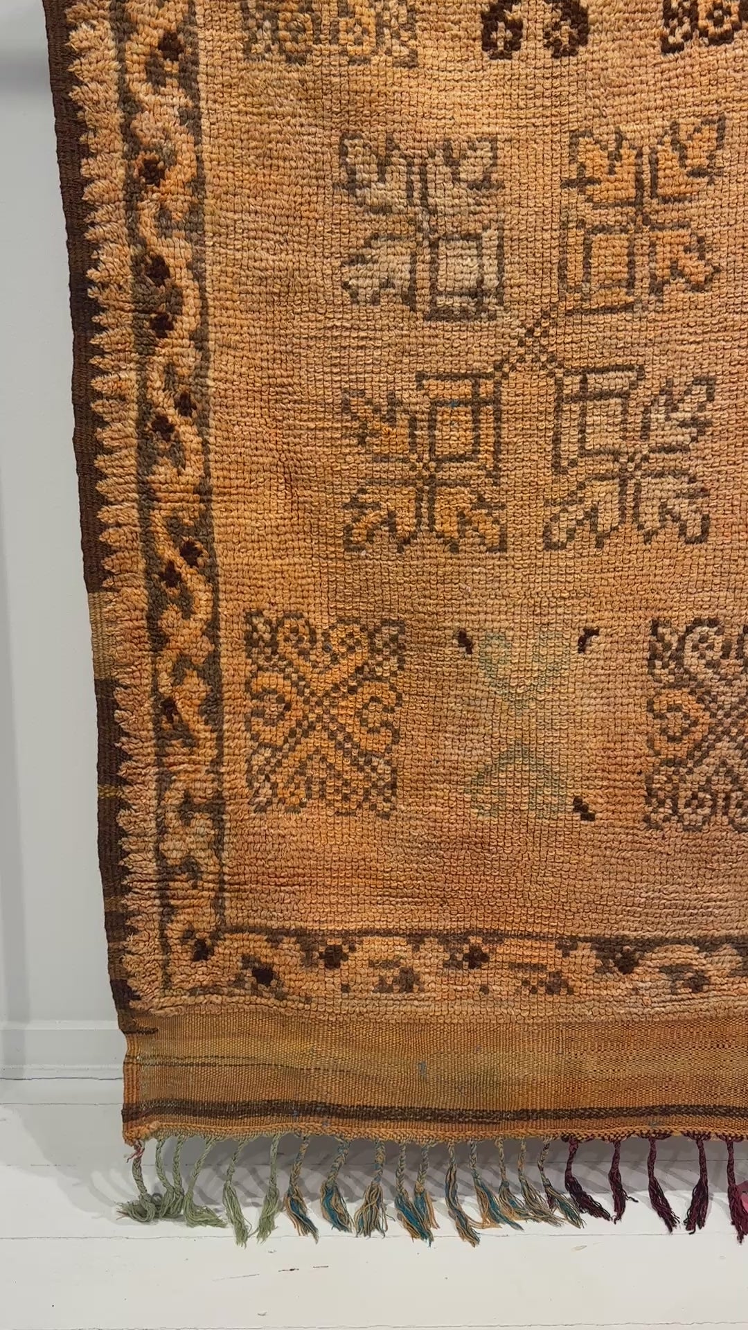 Vintage Marokkansk Gulvtæppe - 