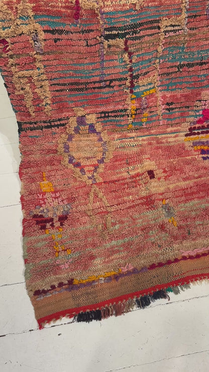 Vintage Marokkansk Gulvtæppe - 