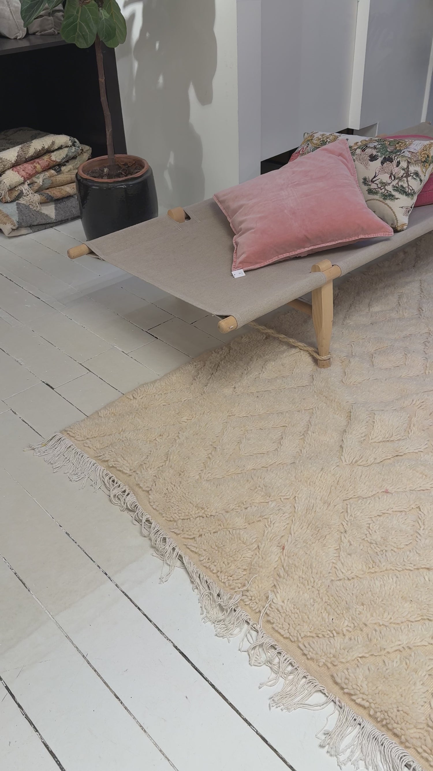 Marokkansk Gulvtæppe - 