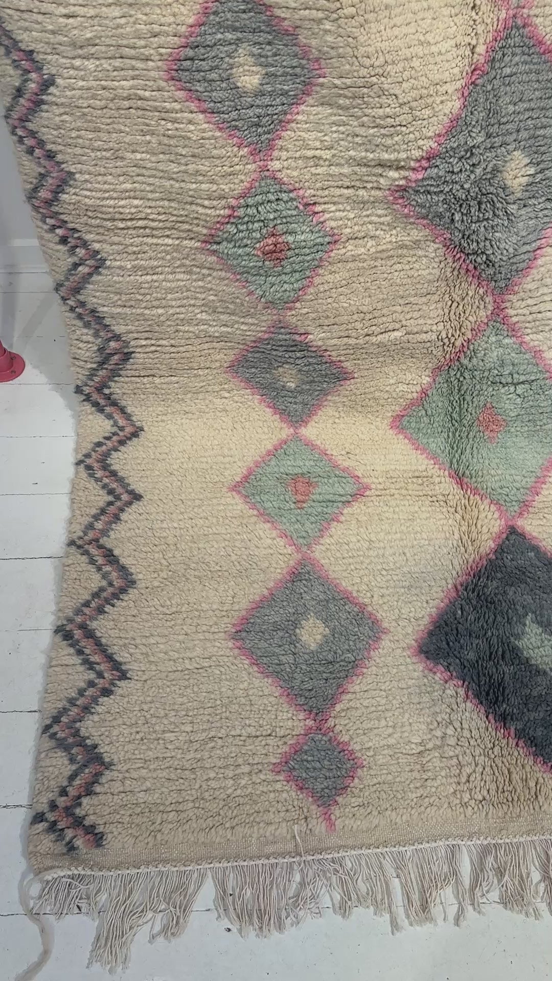 Marokkansk Gulvtæppe - 