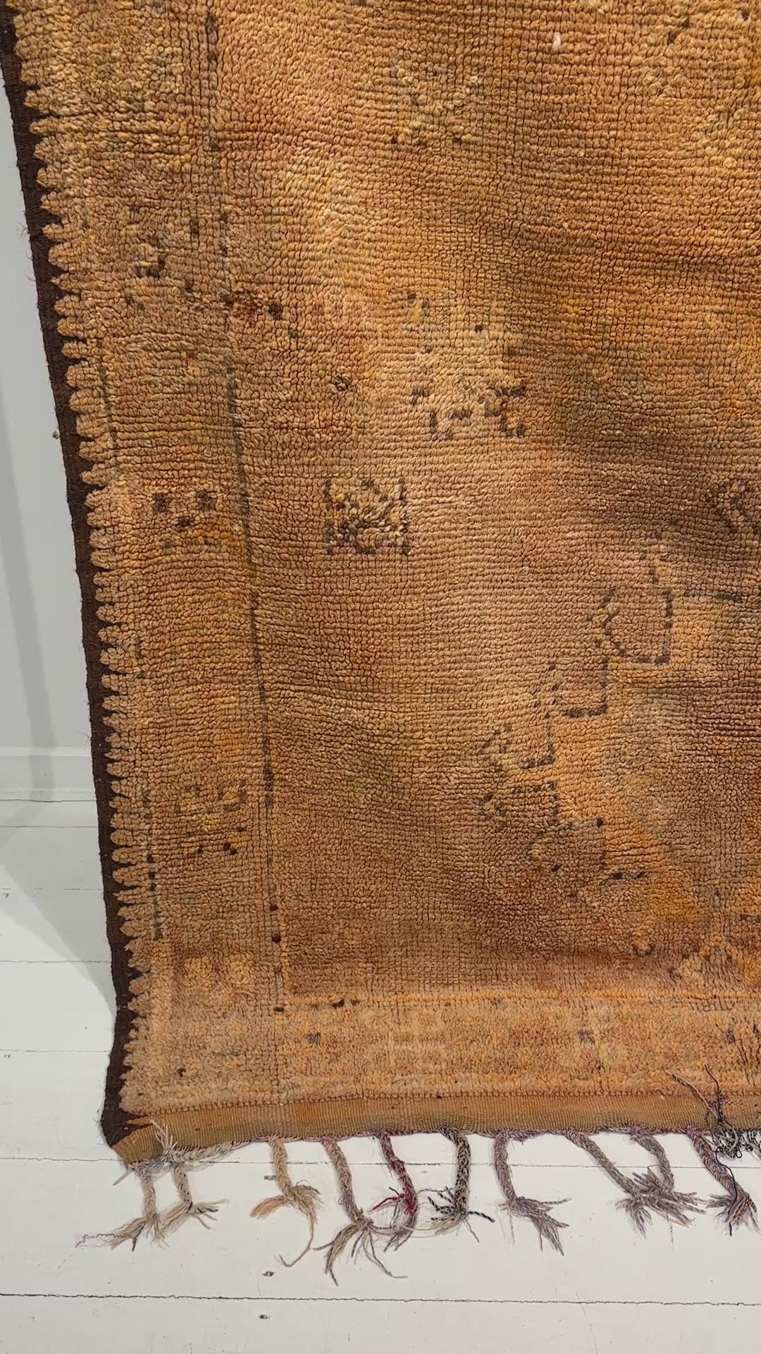 Vintage Marokkansk Gulvtæppe - 