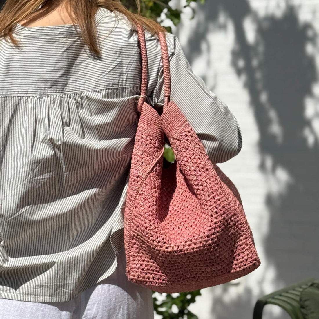 Stor Strandtaske - Tsara XL - Rose