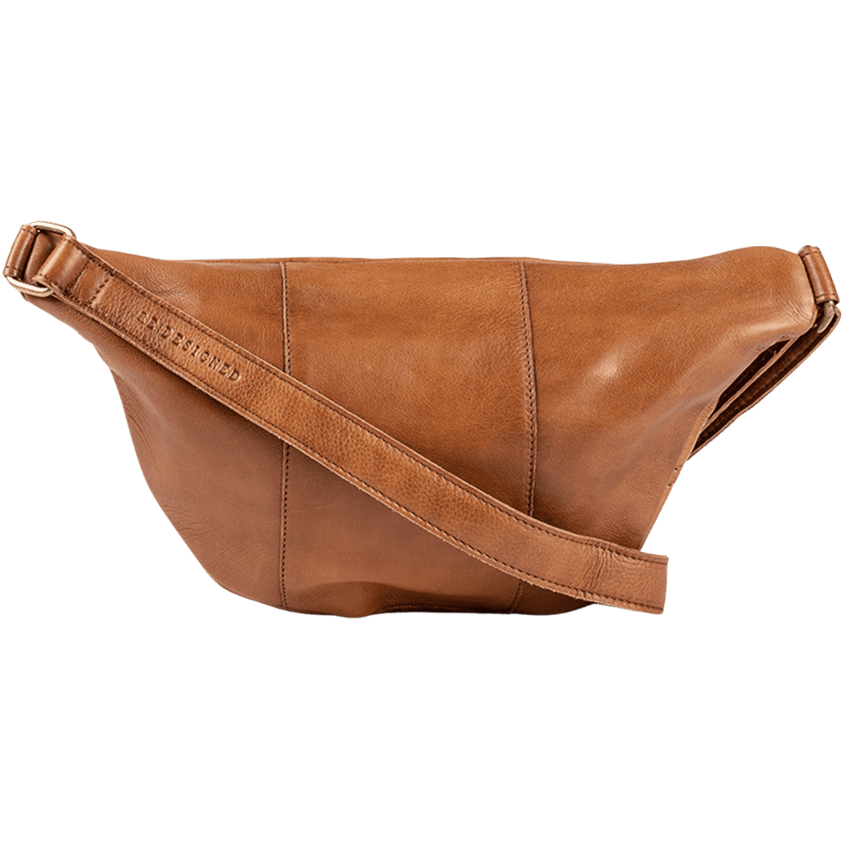 Faust er en bumbag taske fra ReDesigned. Denne er i farven walnut som er en mørkebrun læder