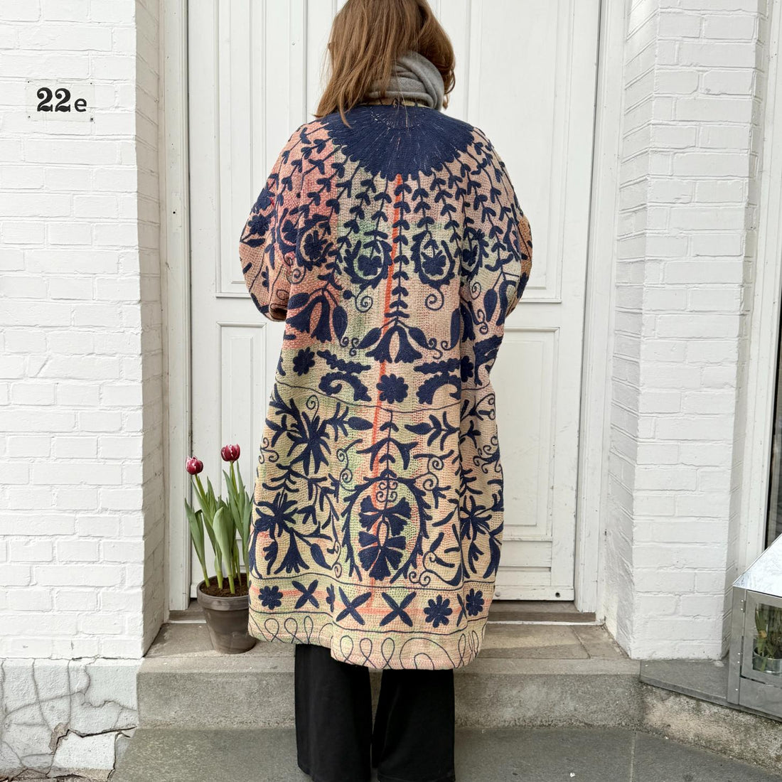 Vintage Moon Suzani Kantha Jakke