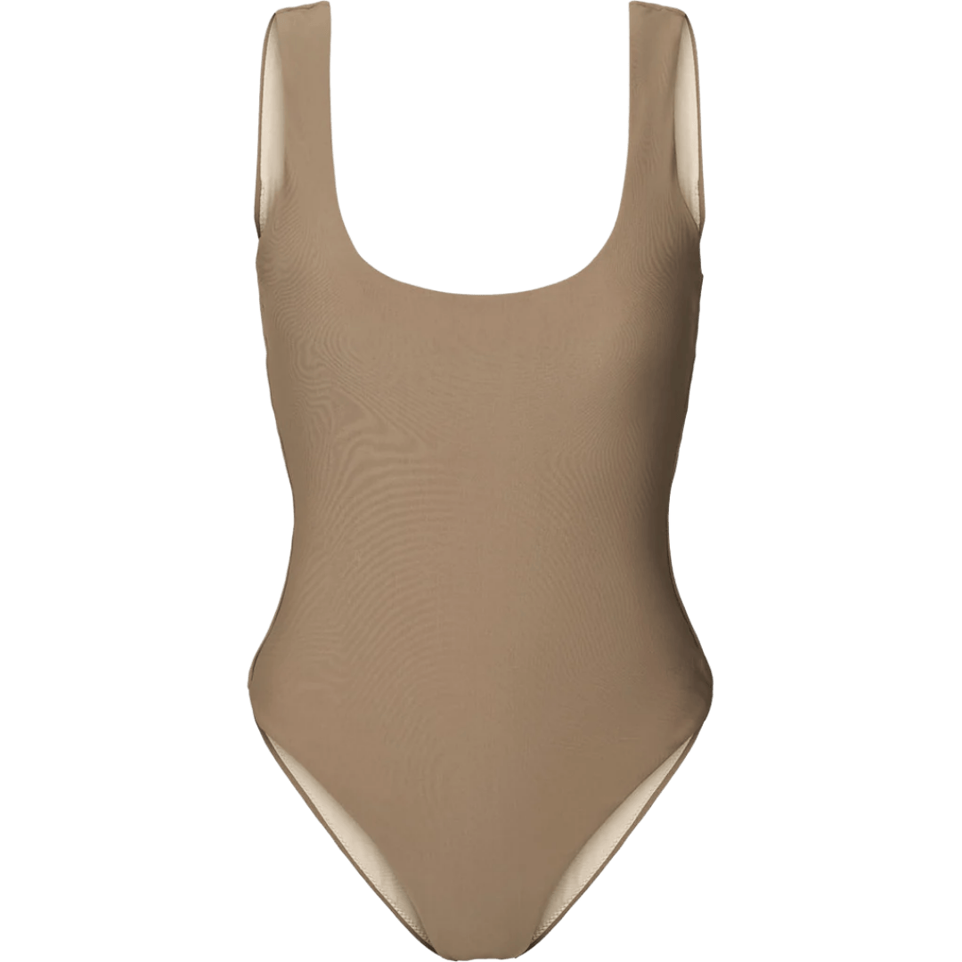 BAY Clean Badedragt - Walnut