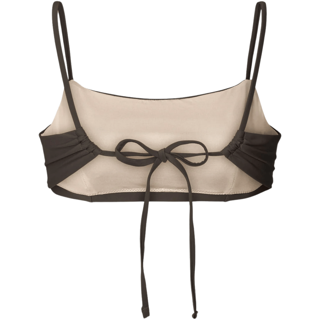 BAY Bandeau Bikini Overdel - Almost Black
