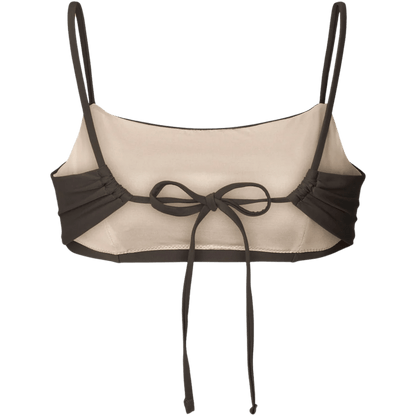 BAY Bandeau Bikini Overdel - Almost Black