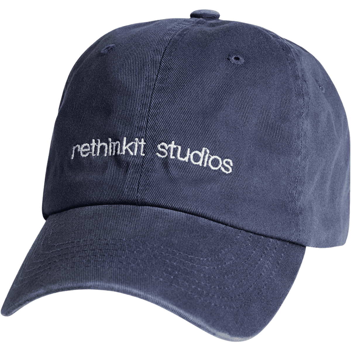 Klassisk baseball cap i 100% økologisk bomuld med metalspænde bagpå.