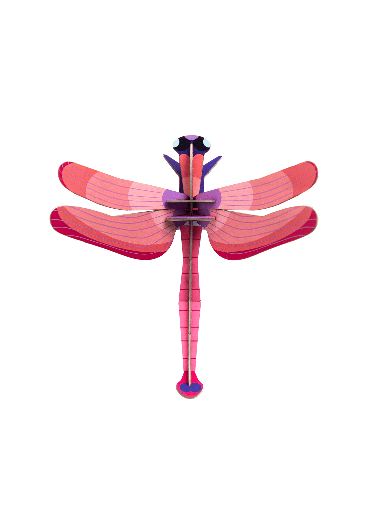 Vægdekoration - Ruby Dragonfly