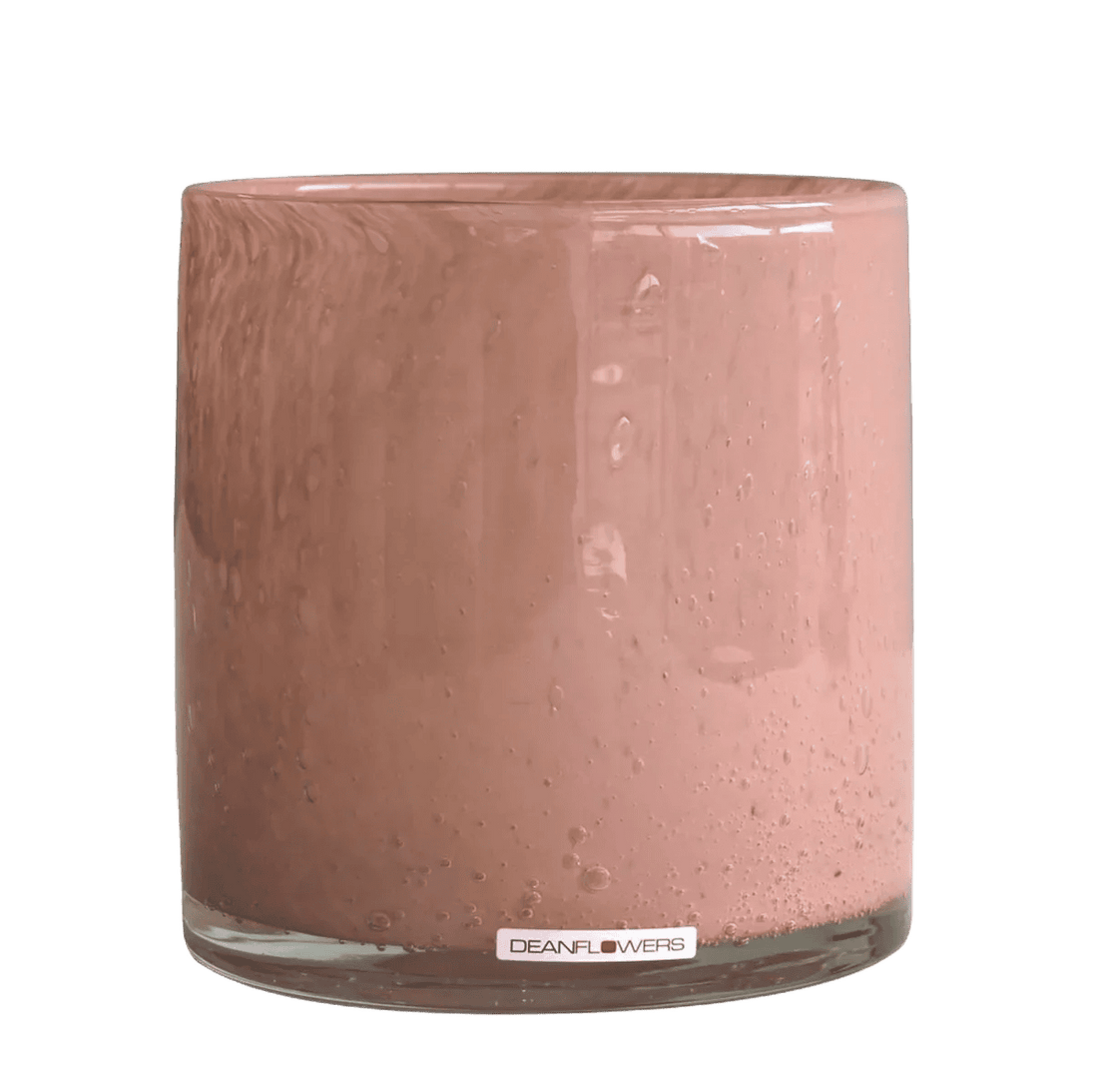 Mundblæst Glas - Salmon