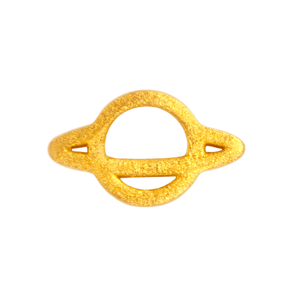 Ørering - Guld - Saturn