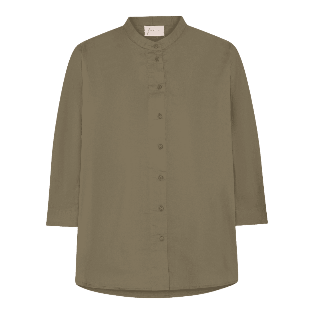 Seoul Skjorte fra FRAU i øko bomuld og i khaki