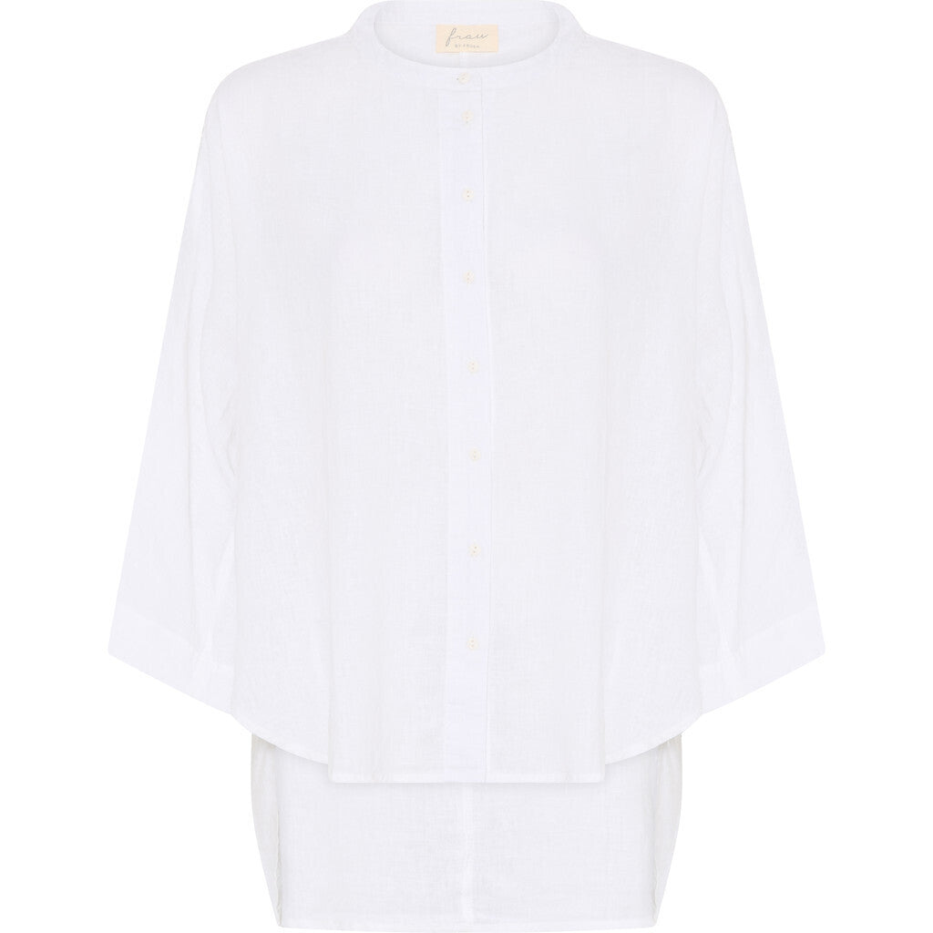 Seoul Skjorte - Hør - Bright White