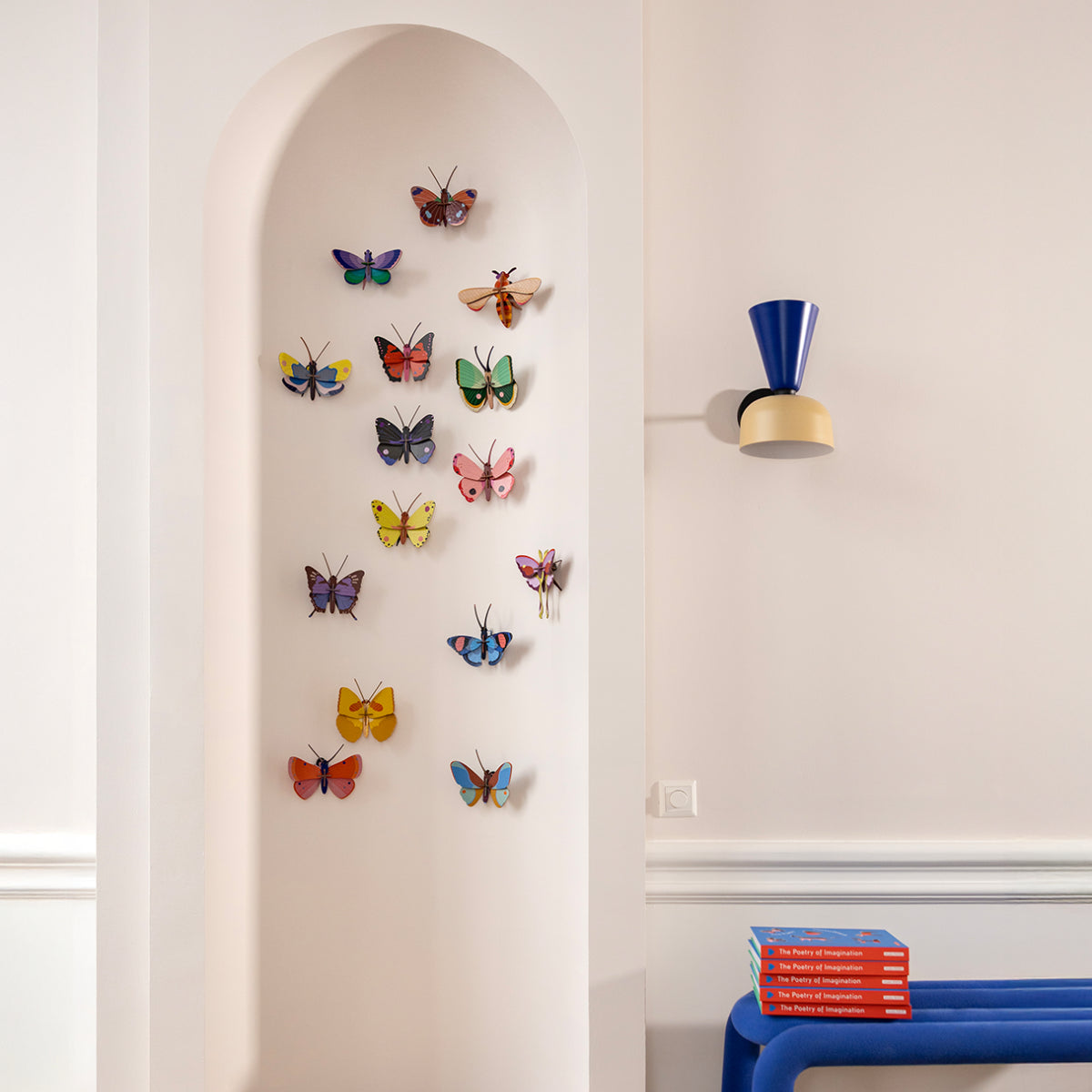 Vægdekoration - Rosora Butterfly