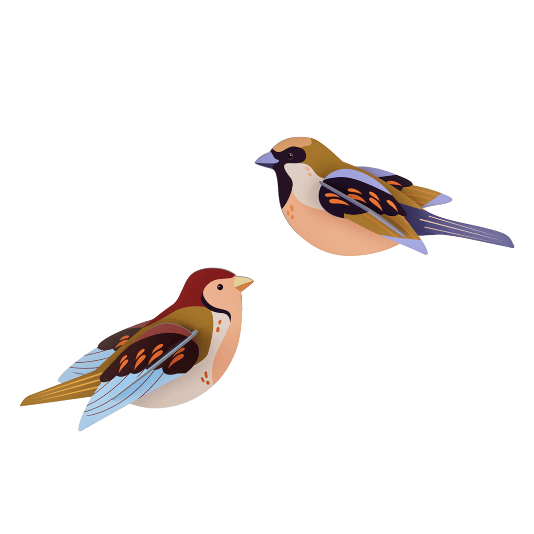 Vægdekoration - Sparrows