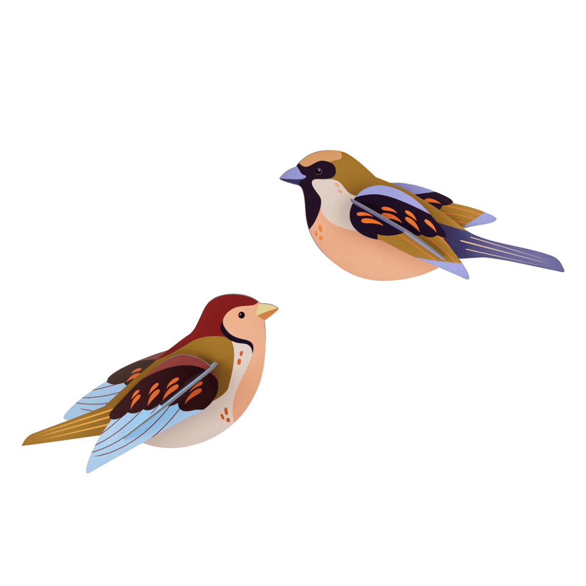 Vægdekoration - Sparrows