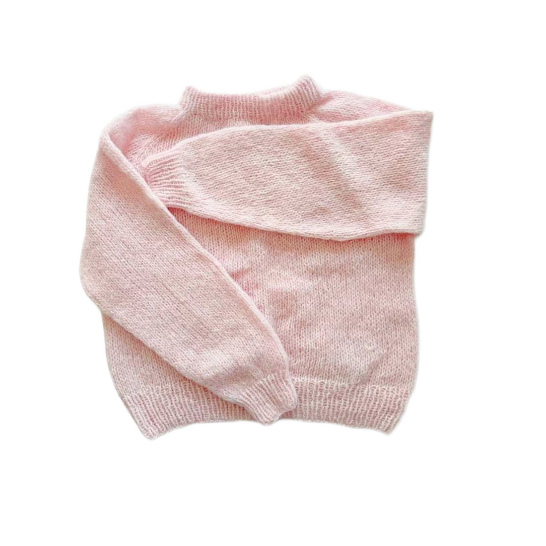 Ida Striktrøje - Alpacamix - It. Pink