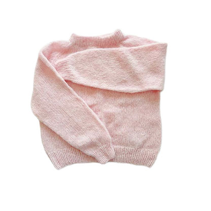 Ida Striktrøje - Alpacamix - It. Pink