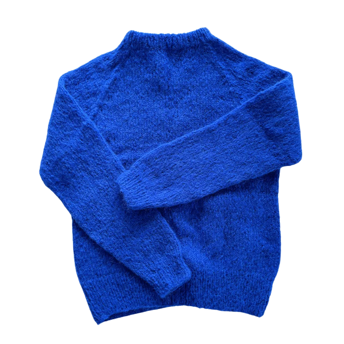 Ida Striktrøje - Alpacamix - Cobolt Blue